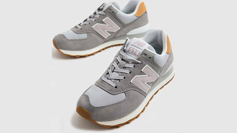 New Balance 574 Grey Pink