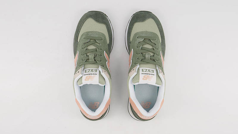 New Balance 574 Khaki Pink