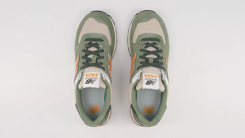 New Balance 574 Khaki Yellow