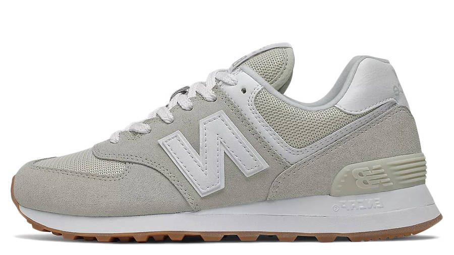 New Balance 574 Silver Birch White | Where To Buy | WL574PC2 | The Sole ...