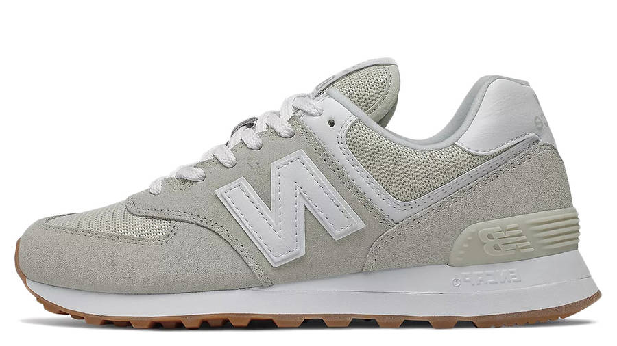 new balance 574 silver