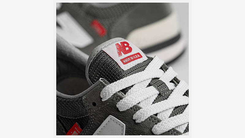 New Balance 990V1 Grey Red MR990V1 tongue