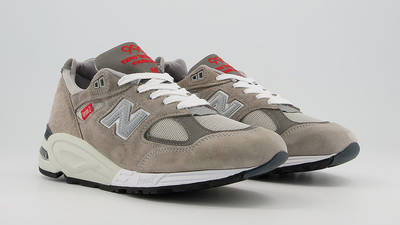 new balance 990v2 grey white