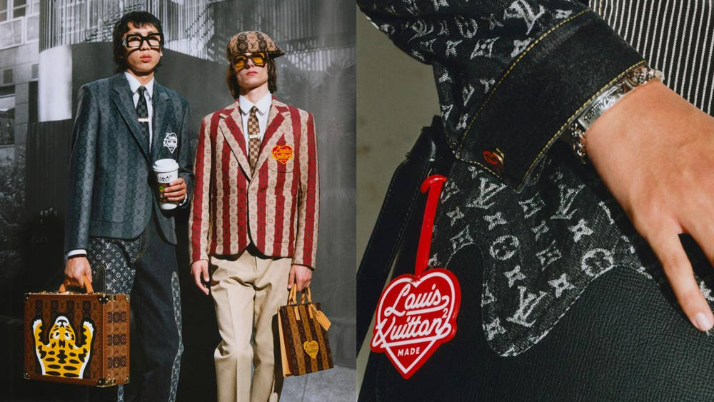 Image via Louis Vuitton NIGO x Virgil Abloh Join Forces Once Again for Louis Vuitton's Lv² Collection