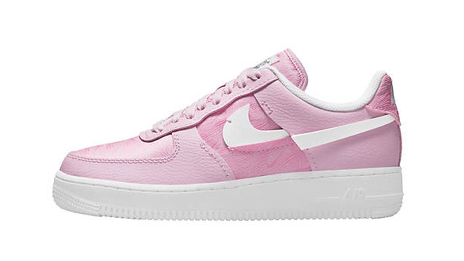 nike air force 1 07 LXX baby pink af1 listicle