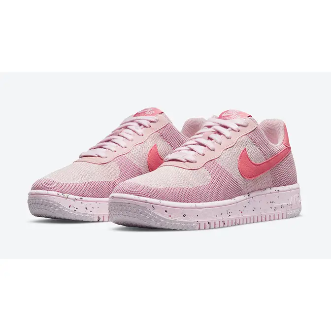 Nike Air Force 1 Crater Flyknit Pink Where To Buy DC7273 600 The Sole Supplier