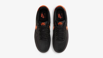 Nike Air Force 1 Low Black Orange middle