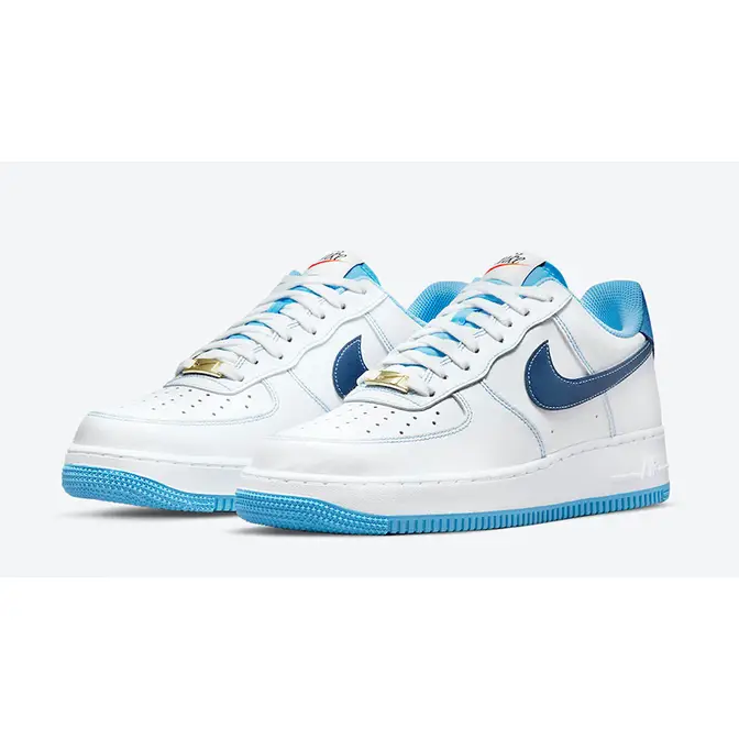 Nike Air Force 1 Low First Use White Blue | Where To Buy