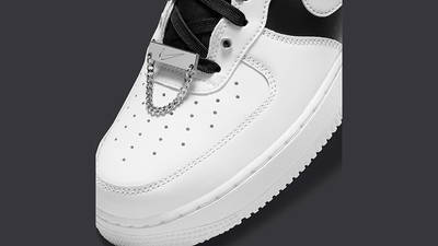 Nike Air Force 1 Low Snap Button Bling Black White | Where To Buy |  DA8571-100 | The Sole Supplier