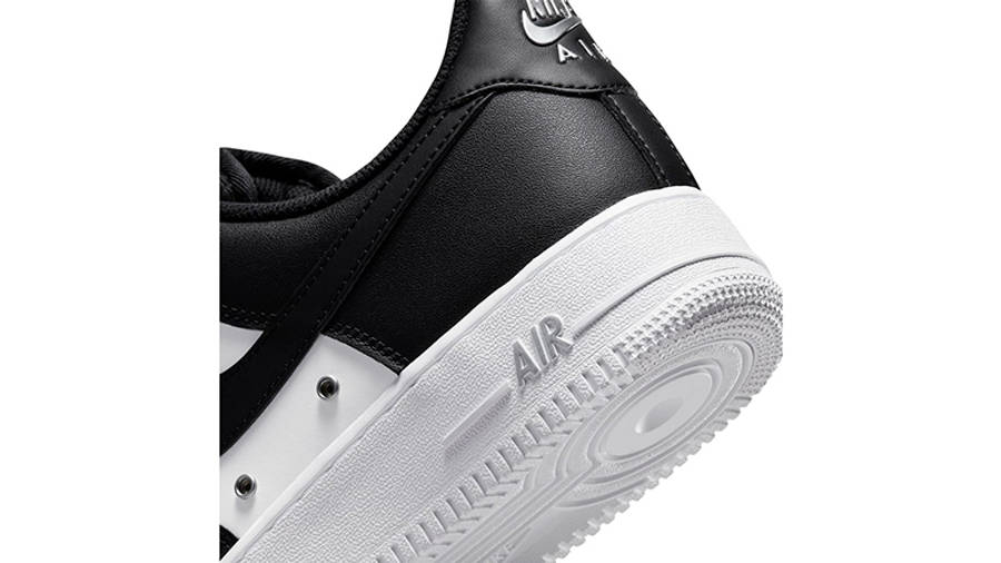 Nike Air Force 1 Low Snap Button Bling White Black Where To Buy DA8571001 The Sole Supplier