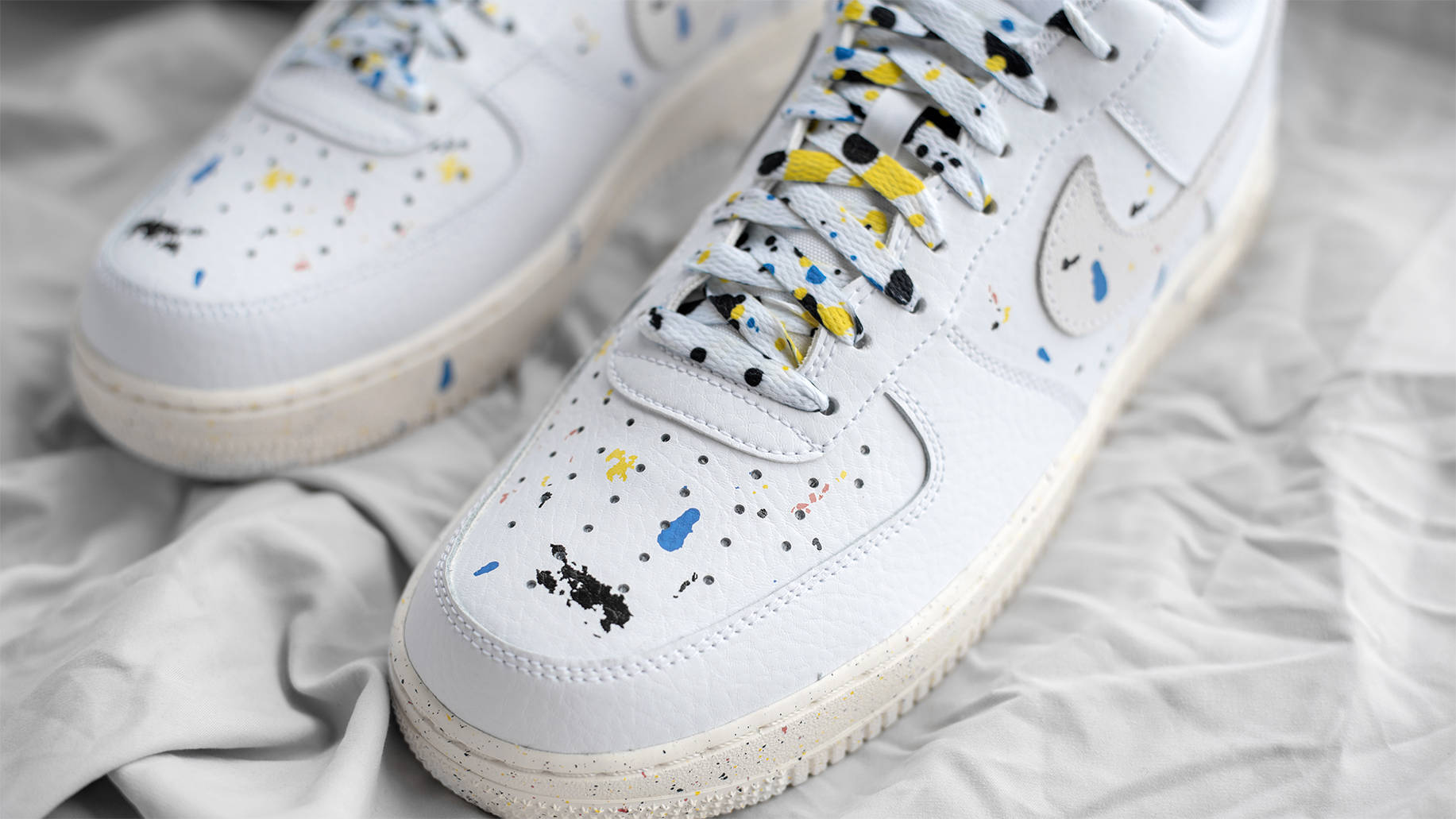 Nike Air Force 1 Low Splatter White
