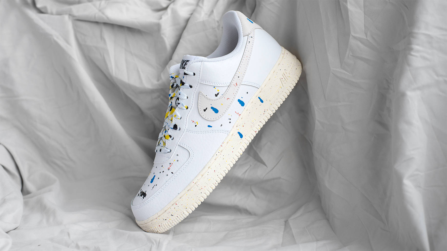 Nike Air Force 1 Low Splatter White