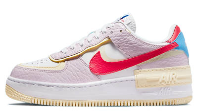 nike air force 1 shadow pink yellow