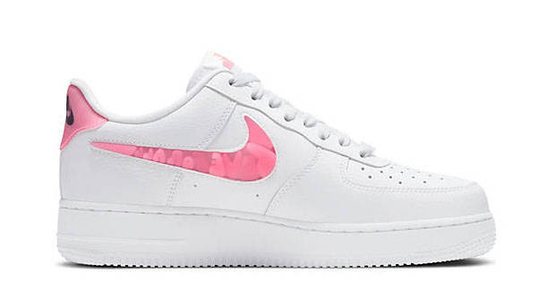 Nike Air Force 1 White Pink Love