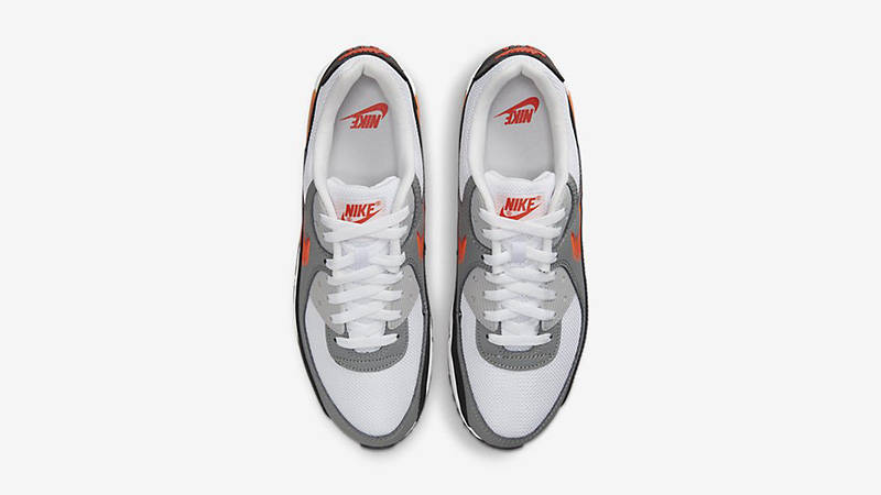 Nike Air Max 90 Black Orange middle