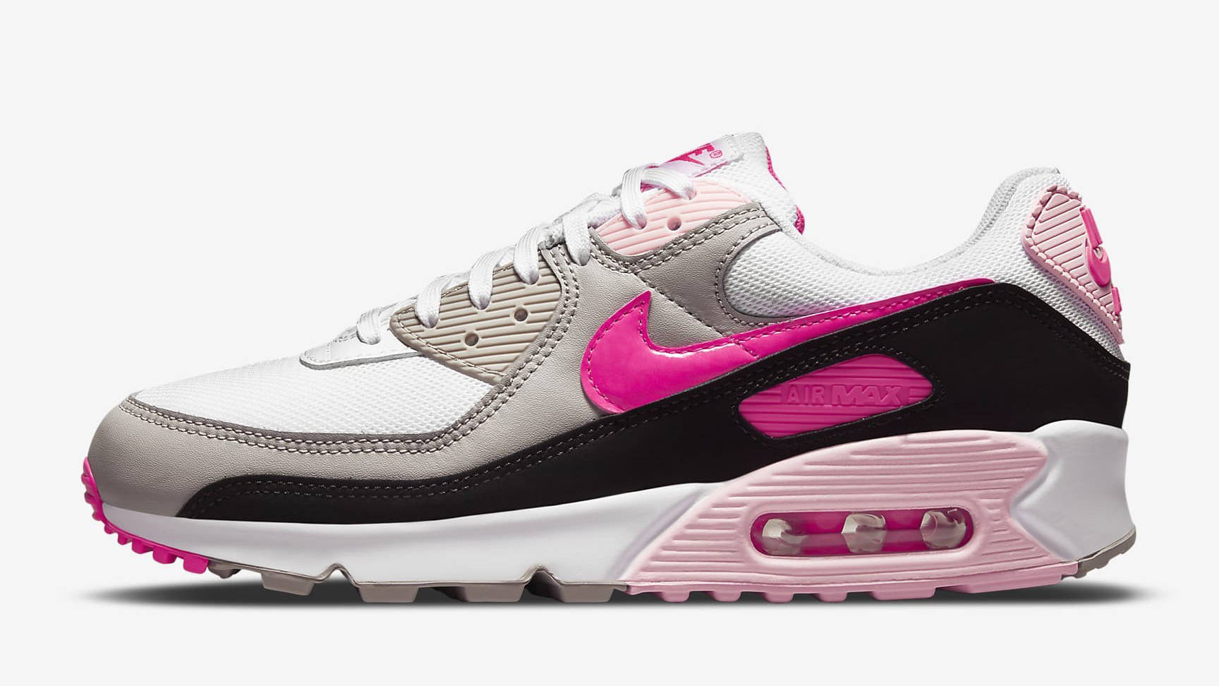 Nike Air Max 90 Grey Hyper Pink