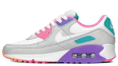 hot pink and turquoise nike air max