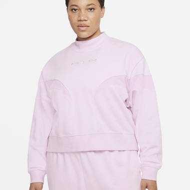 Nike Air Mock Fleece Sweatshirt (Plus Size)