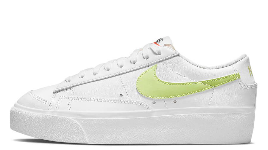 nike blazer low platform lemon twist