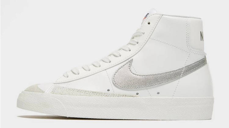 Nike Blazer Mid 77 White Silver