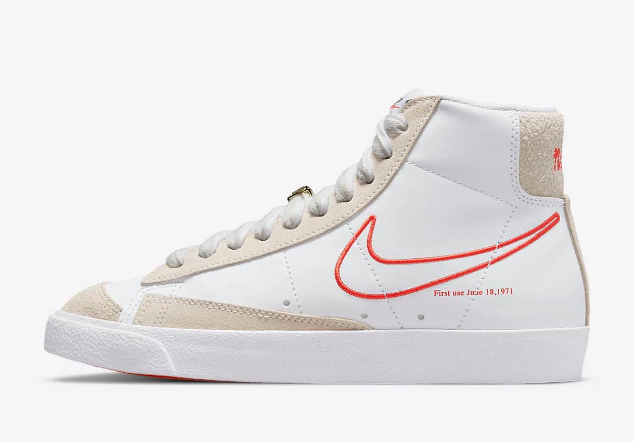 Nike Blazer Mid Outline Red