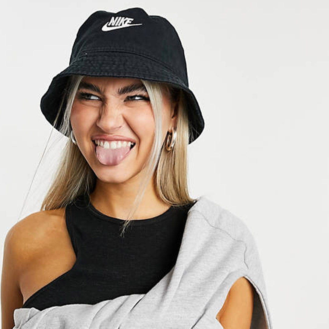 Nike bucket hat black listicle asos