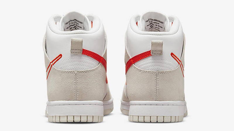 Nike Dunk High First Use Sail Red DH6758-100 back