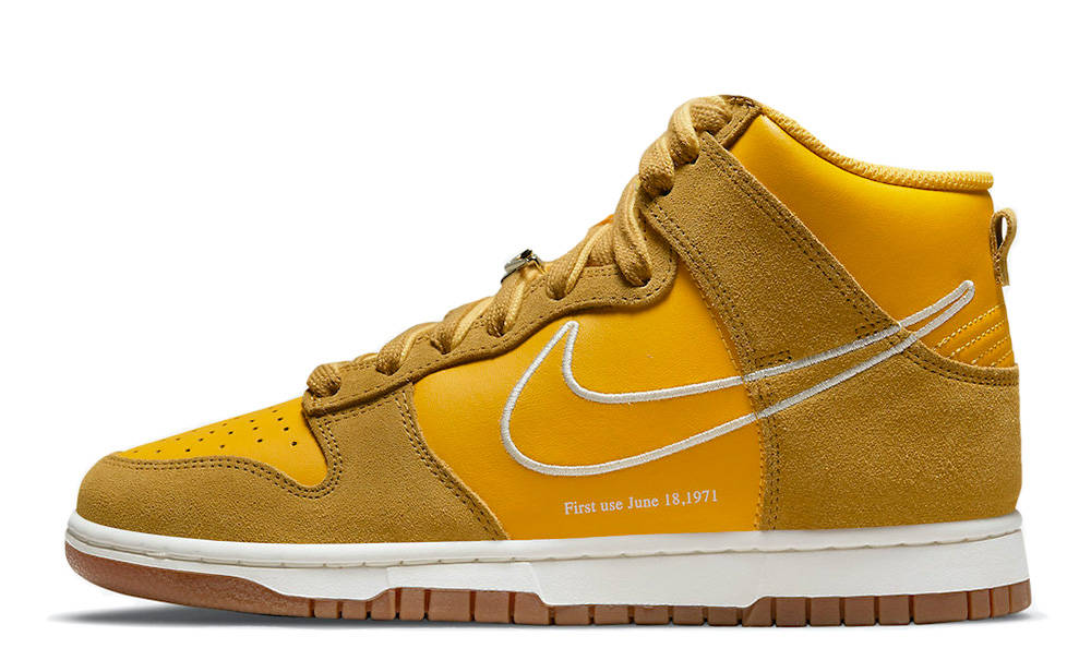 nike dunk high first use release