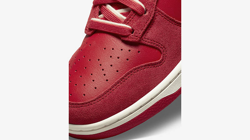 Nike Dunk High First Use University Red DH0960-600 Detail