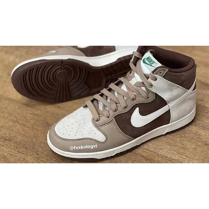 Nike Dunk High Light Chocolate Sail, Raffles & Where To Buy, The Sole  Supplier