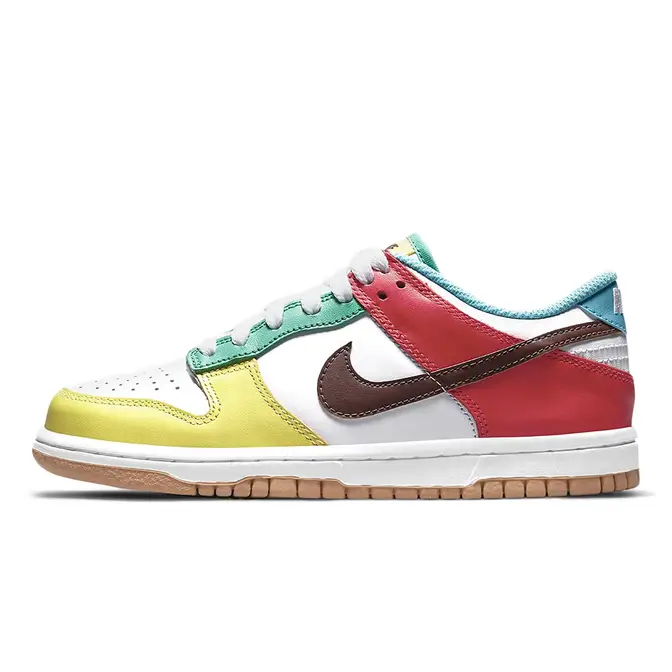 Nike Dunk Low Free 99 GS Asymmetric Multi | Where To Buy | CZ2496