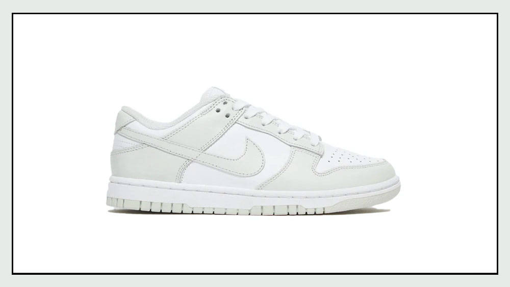 nike dunk low photon dust with border