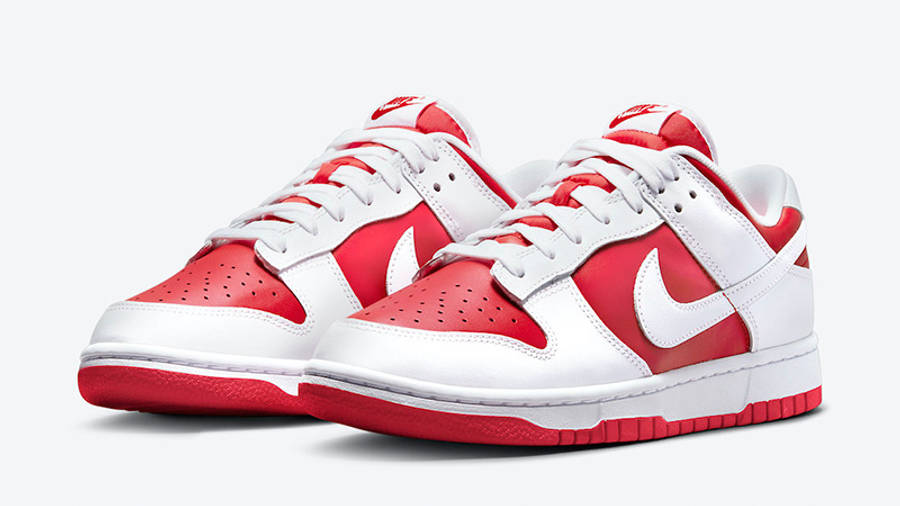 sb dunk red white