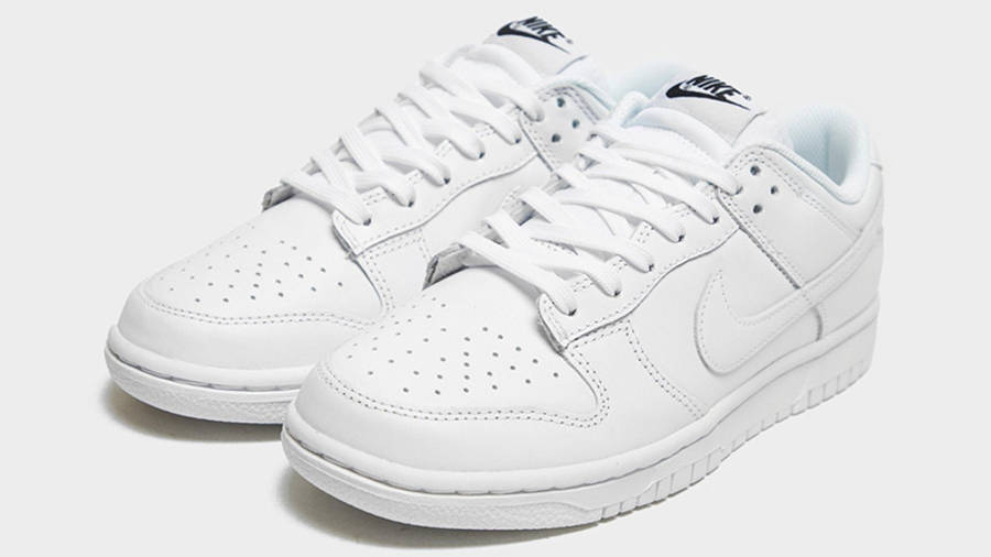 nike dunks low white