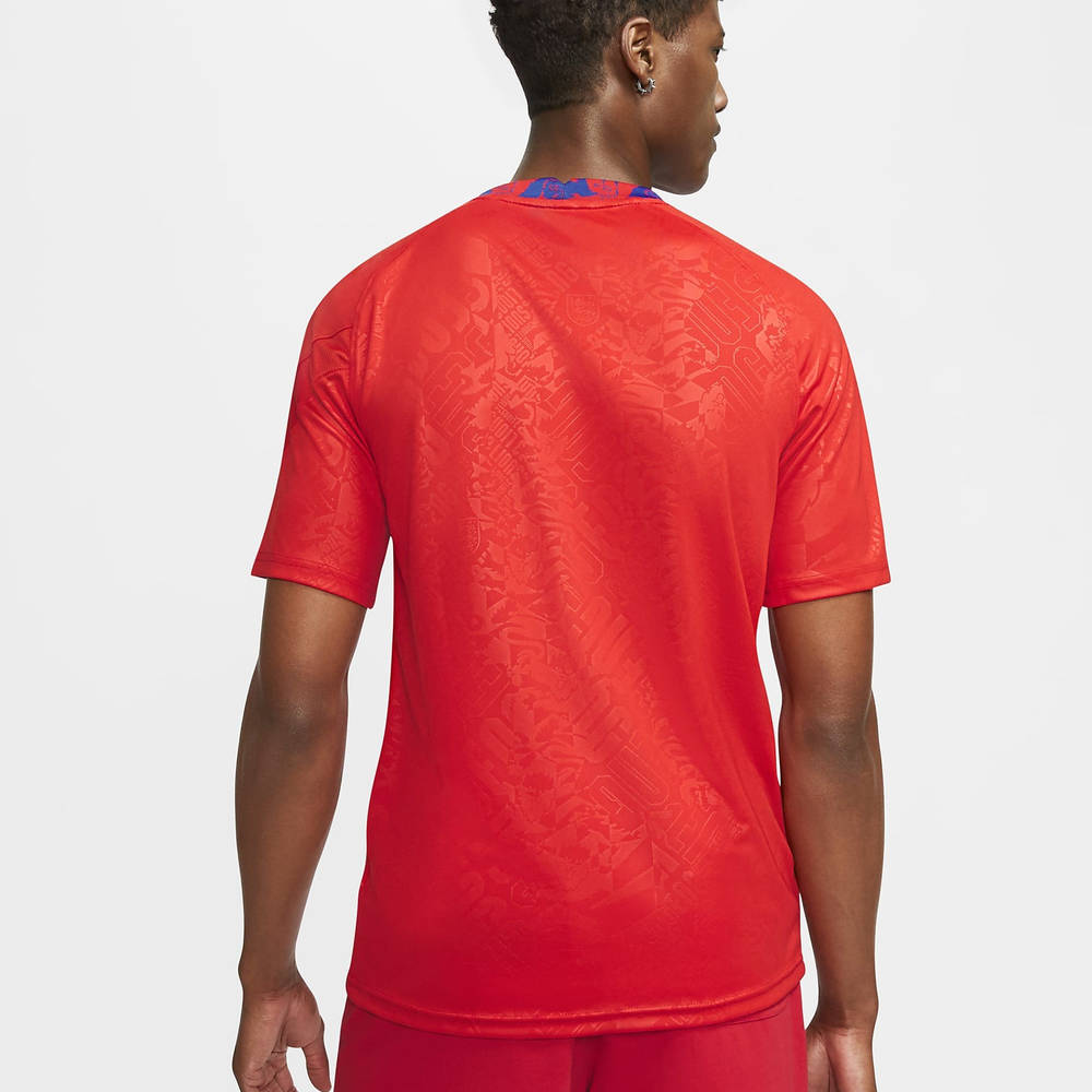 Nike England Short-Sleeve Football Top CD2577-600 Back