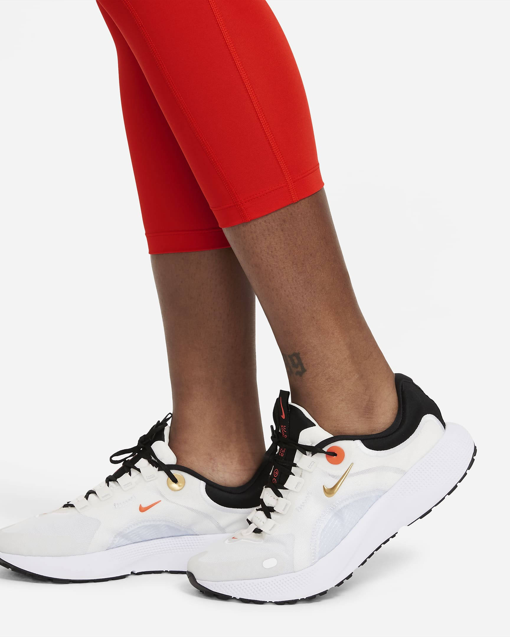 Nike Fast Mid Rise Crop Leggings Grey