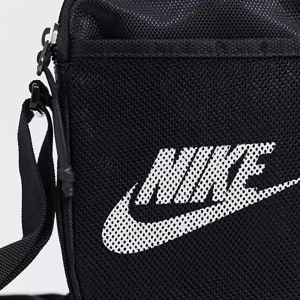 Nike Heritage Flight Bag Black Detail 2