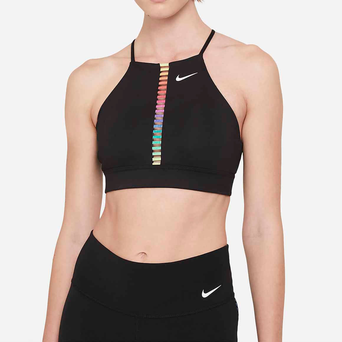 nike indy dri fit sports bra black