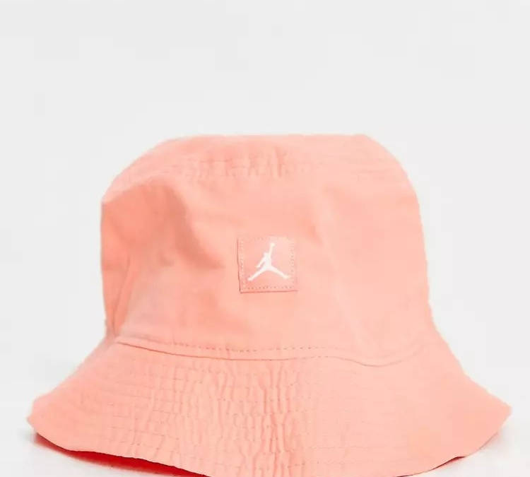 jordan bucket hat black and orange