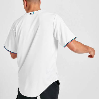 Nike MLB Miami Marlins Home Jersey White Back