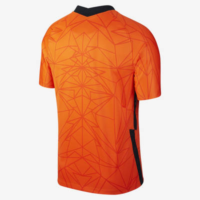 Nike Netherlands 2020 Stadium Home Football T-Shirt CD0712-819 Back