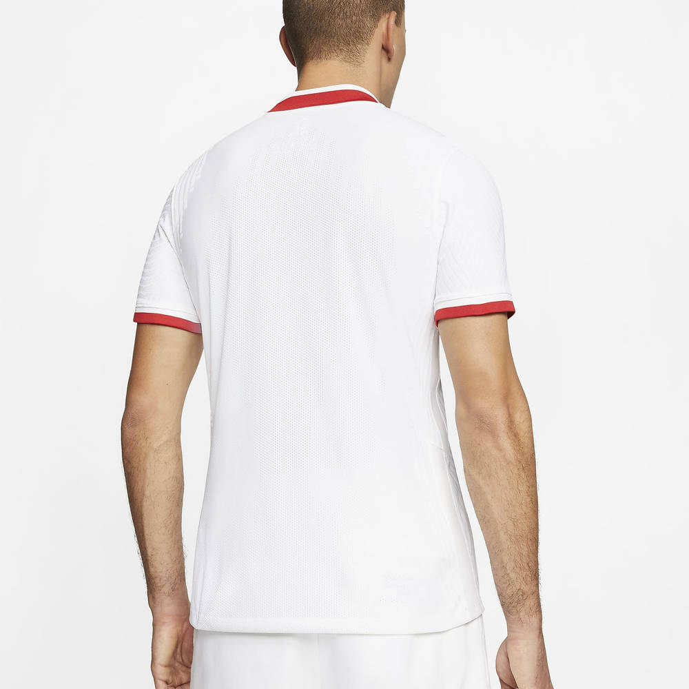 Nike Poland 2020 Vapor Match Home Football T-Shirt CD0590-100 Back