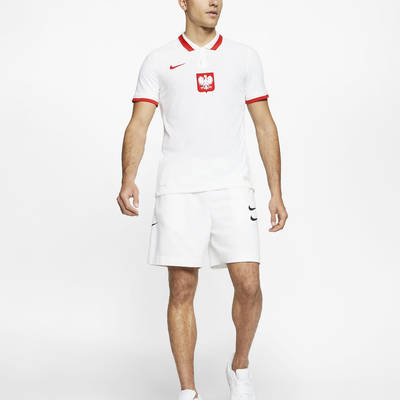 Nike Poland 2020 Vapor Match Home Football T-Shirt CD0590-100 Full