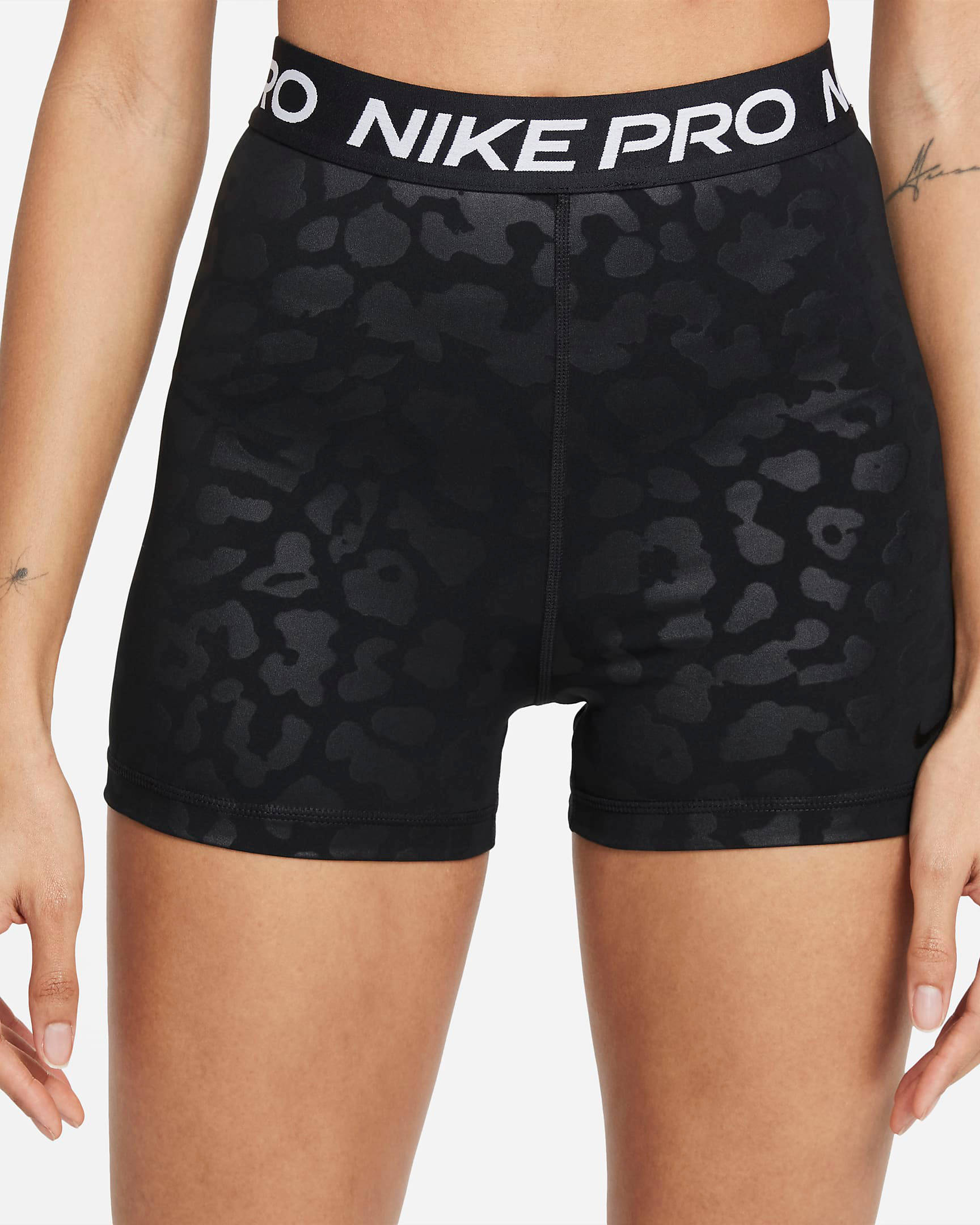 leopard print nike pro shorts