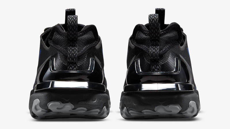 Nike React Vision Black Dark Smoke Grey Back