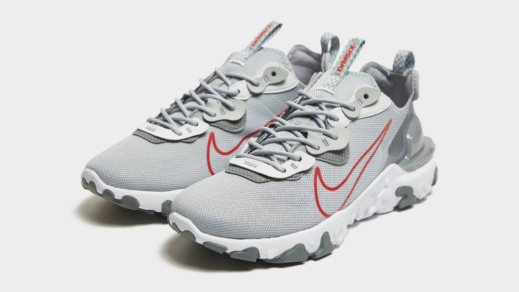Nike React Vision Grey Red | Where To 