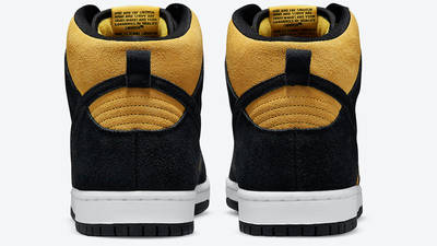 yellow and black sb dunks