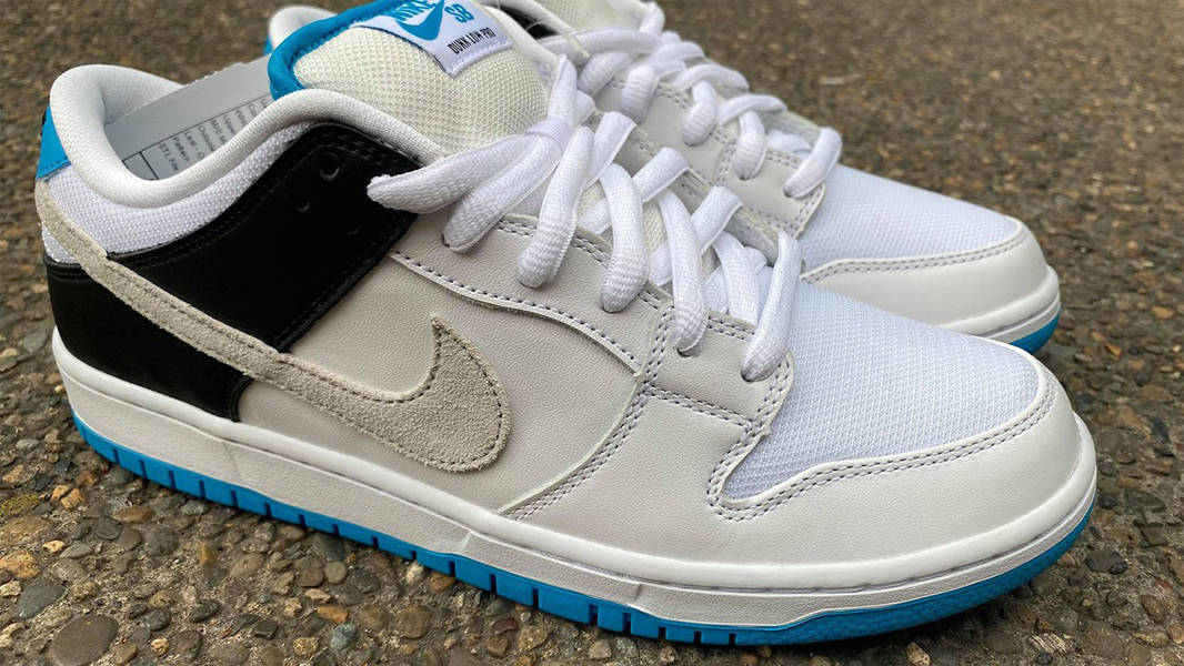 Nike SB Dunk Low Neutral Grey Laser Blue