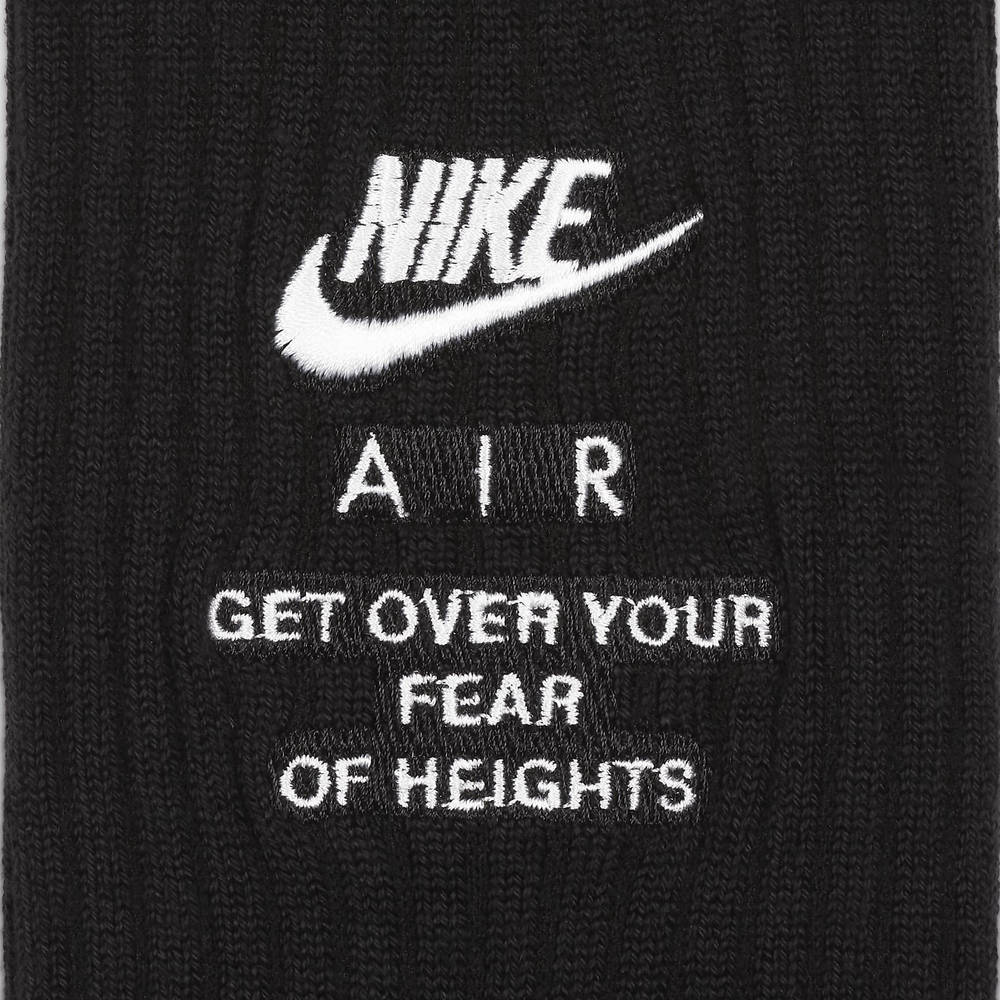 Nike SNEAKR Sox Crew Socks DA2584-010 Detail 2