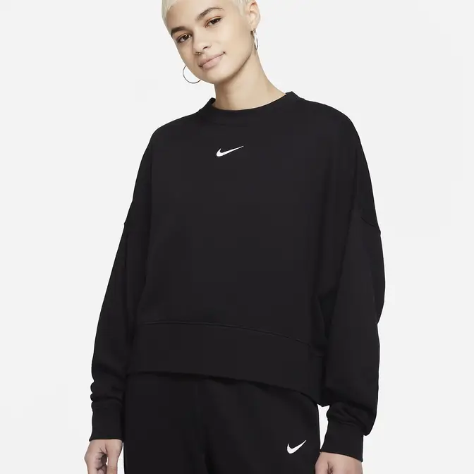 Women s Nike Sportswear Essentials Oversized Fleece Crew